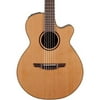 Takamine Takamine Pro Series 3 Folk Nylon Cutaway Acoustic-Electric Guitar with Case