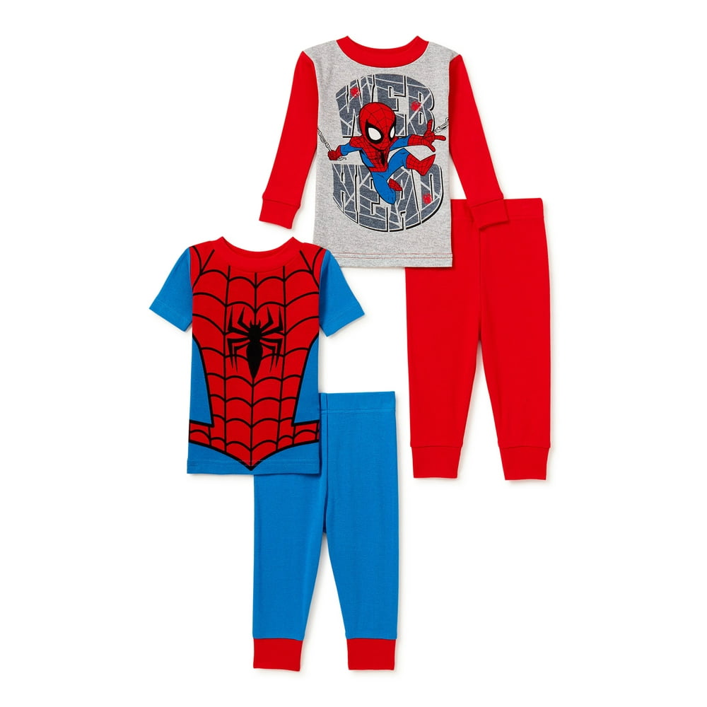 Marvel Super Hero Adventures SpiderMan Baby and Toddler Boys' Pajama