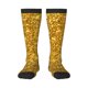 thumbnail image 1 of Fotbe Gold Glitter Calcetas Divertidas Estampadas para Hombre y Mujer, Calcetas de Algodón hasta la Rodilla para Caminar, Correr, Enfermería y Embarazo, 1 of 6