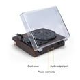 thumbnail image 4 of Retro Vinyl Record Player Newest Record Player With Dustproof Cover 33/45/78RPM Classic Nostalgic Style Record Player ,Simple Setup, 4 of 6