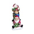 thumbnail image 4 of Hi-Line Gift Ltd. Snowman Elk Santa Christmas Decoration with LED Lights Battery Operated, 4 of 7