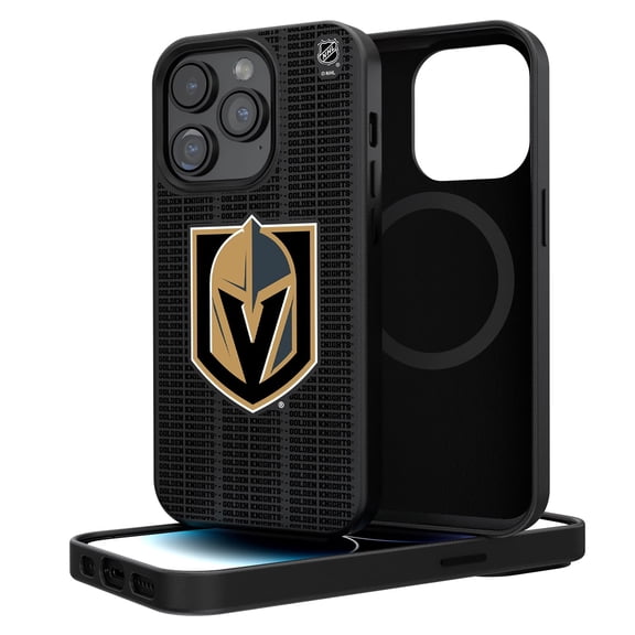 Vegas Golden Knights Primary Logo iPhone Magnetic Bump Case