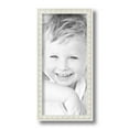 thumbnail image 2 of ArtToFrames 6" x 13" White Square Star Emboss Picture Frame, 6x13 inch White Wood Poster Frame (WOM-5125),  Pack, 2 of 7