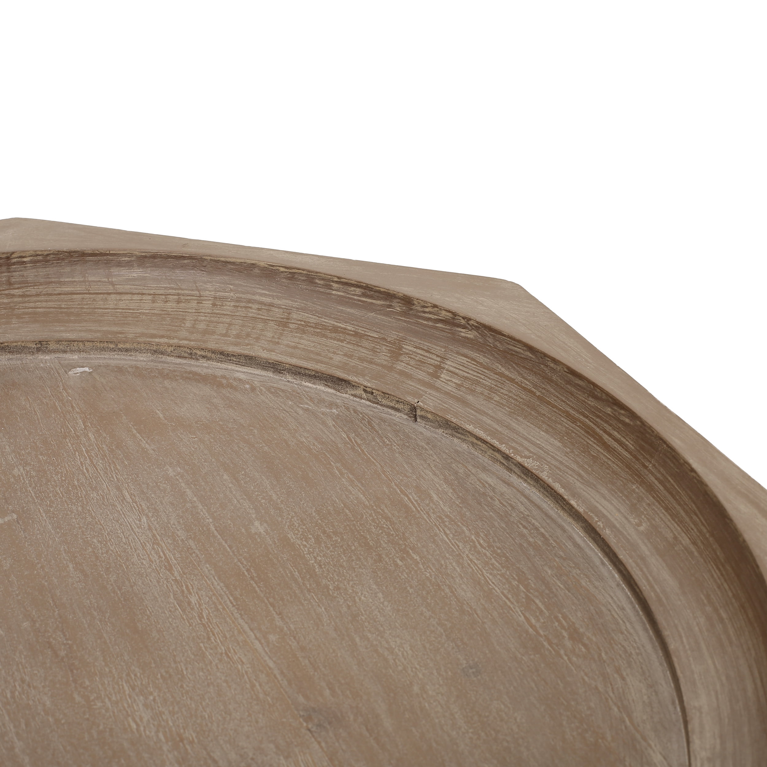 Noble House Noble House Jaanvi Faux Wood Accent Table, Natural