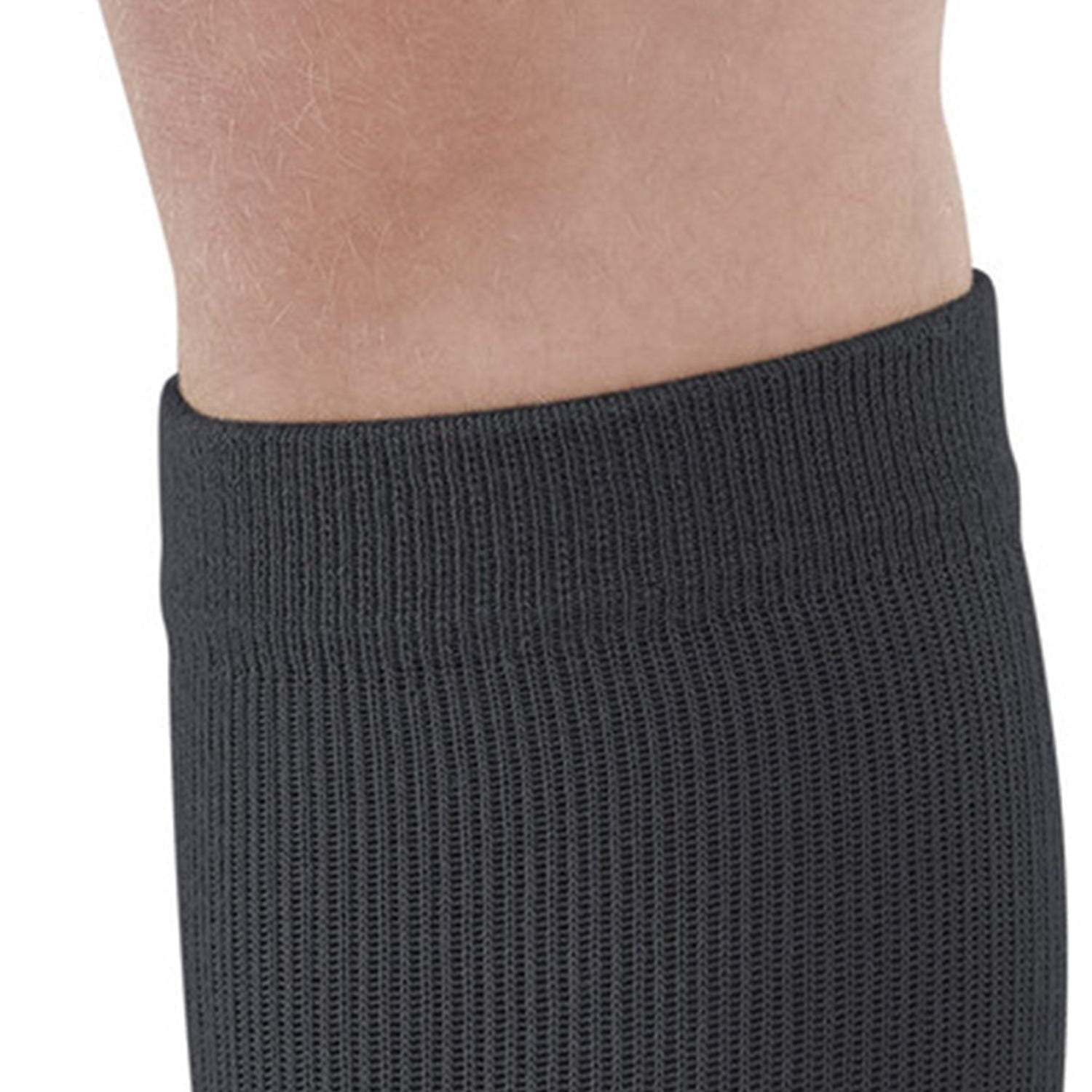 Ames Walker AW Style 122 Coolmax 15-20 mmHg Moderate Compression Knee High Socks Black XXLarge