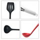 thumbnail image 4 of Juego de utensilios de cocina de silicona de 10 piezas - Gadgets de cocina con cuchara y espátula para utensilios de cocina antiadherentes, 4 of 5