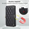 thumbnail image 3 of Wallet case for Samsung NOTE 10 PLUS, stylish phone protective case with zipper clip, shoulder strap, and wristband, 3 of 5
