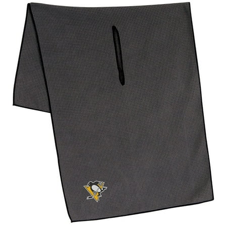 Pittsburgh Penguins 19 x 41 Gray Microfiber Towel