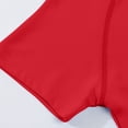 thumbnail image 5 of zbxnLI Boys Girls Athletic Shirts Girls Short Sleeve Quick Dry T Shirt Solid Color Basic Tee Tops Kids Sports Activewear Top, 5 of 7