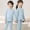 Green, variant on Kids Thermal Underwear Set Soft Boys Winter Long Underwear Girls Base Layer Top Bottom Size 2T-18, Blue