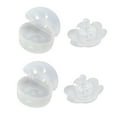 thumbnail image 3 of 2 Pieces Protector for Breastfeeding with Storage Box Clear, 3 of 8