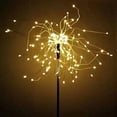 thumbnail image 4 of Luces solares para fuegos artificiales JjGoo, paquete de 2, 150 LED, impermeables, 4 of 8