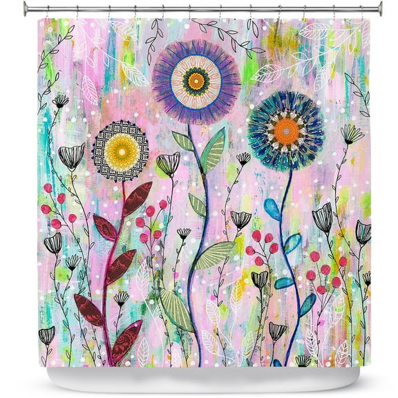 Shower Curtains 70" x 93" from DiaNoche Designs by Sascalia - Whisper