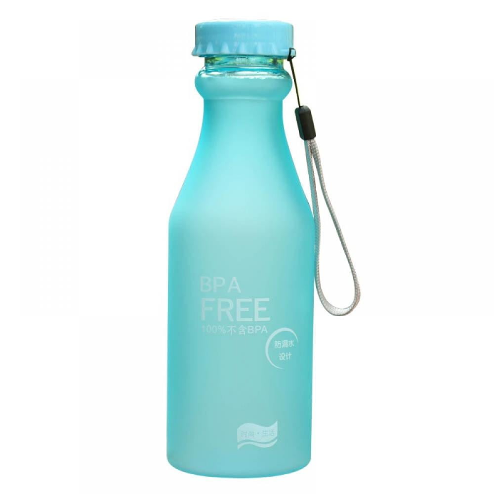 Creative Square Water Cup Portable Hand-sealed Leak-proof Student Cup  Female Scrub Heat-resistant Simple Korean Plastic Bottles