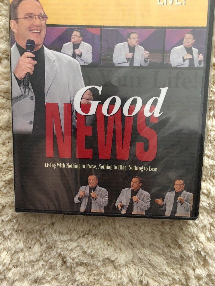 Ken Davis Live!Good News-Christian Stand-Up Comedy DVD 2002-RARE VINTAGE-SHIP24H