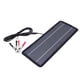 thumbnail image 2 of Cargador De Batería De Almacenamiento Solar, Cargador De Batería Solar De 12 V A 5 V Portátil De 4,5 W Para Motocicleta Para Viajes Al Aire Libre, 2 of 8