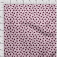 thumbnail image 4 of oneOone Velvet Dark Magenta Fabric Utensils Cup Craft Projects Decor Fabric Printed By The Yard 58 Inch Wide, 4 of 4