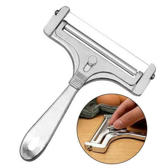 Cheese Slicer, Adjustable Thickness, Cheese Divider, Stainless Steel Wire Scrape YIWEI