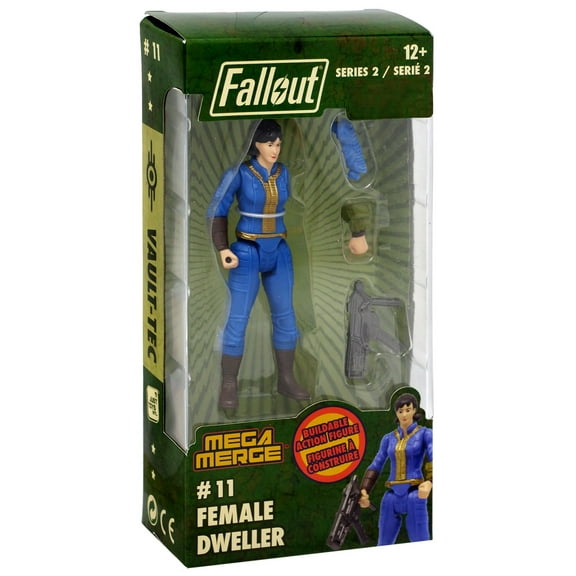 Fallout Series 2 Female Dweller Buildable Figure