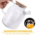 thumbnail image 5 of OULII 1Pc Large Capacity Transparent Glass Water Kettle for Kitchen Use with Handle and Lid, 5 of 5