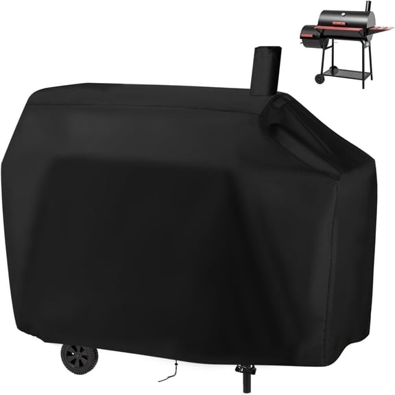 Saking Charcoal Grill Cover for Gourmet CC1830W 30, Smoker Grill Cover for Outdoor Grill Waterproof BBQ Grill Cover