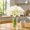 A, variant on 10Pcs Soft Rubber Artificial Lily Fake Flowers, Waterproof Fade Resistant DIY Floral Stems, Simulation Lily for Wedding Bridal Bouquet, Home Table Vase Hotel Party Photography Decor, without Vase