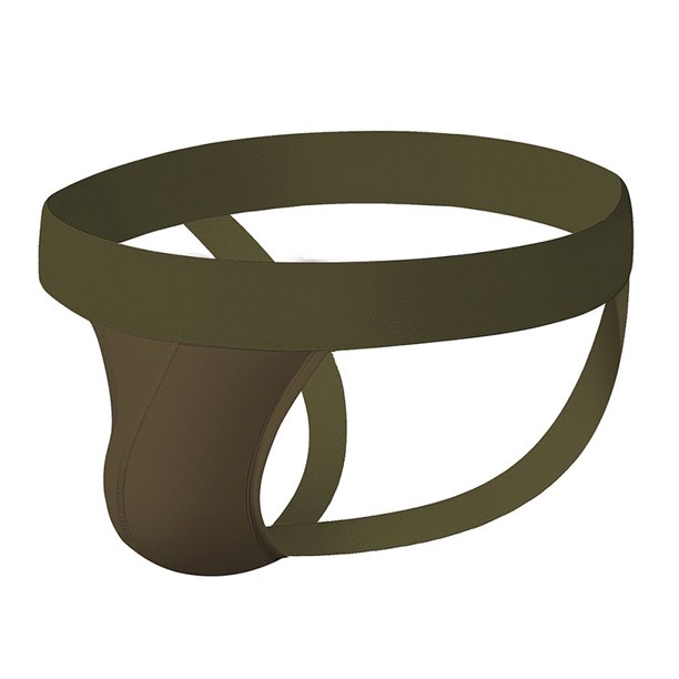 Ropa interior para hombre y estilo cintura baja color sólido algodón sexy tanga sexy para hombre