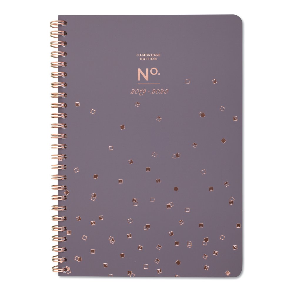 Cambridge Workstyle Academic Planner, 8 1/2 x 5 1/2, Gray, 20192020