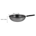 thumbnail image 2 of Non-Stick Stainless Steel Stir Fry Pan Frying Skillet Pan Cooking Pan Cookware, 2 of 6