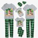 thumbnail image 1 of Pijamas familiares navideños a juego, conjuntos de pijamas grises de muñeco de nieve, Navidad en julio, 1 of 3