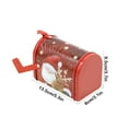 thumbnail image 3 of PEONAVET Small Organiser Christmas Burst Mailbox Shaped Storage Box Candy Storage Box Storage Iron Box Christmas Mailbox Gift Box Christmas Storage Box, 3 of 6