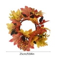 thumbnail image 2 of halloween decor Halloween door wreaths, maple leaf wreaths, autumn and winter wreaths, Christmas and Thanksgiving family decorations, 2 of 6