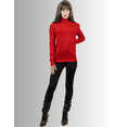 thumbnail image 2 of Set De 2 Sueteres Mujer De Cuello Alto Unitalla Sueteres Dama Sweaters, 2 of 5