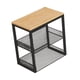 thumbnail image 3 of Soporte para lavadora portátil, olla arrocera, freidora de aire, estante multiusos para lavandería negro, 3 of 9