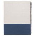 thumbnail image 3 of Staples TRU RED Large Hard Cover Ruled Notebook Gray/Blue TR55737, 3 of 7