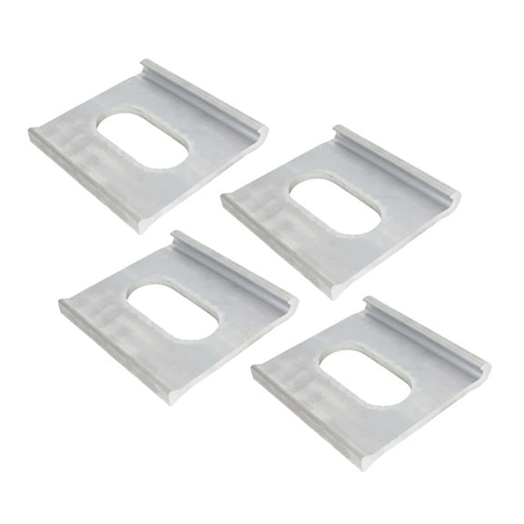 Reitnouer J-Plate Aluminum Extruded Tie-Down 6700 Lbs WLL (4 Pack)