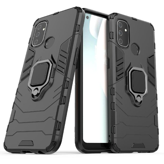 Funda para ONEPLUS NORD N100 5G con Soporte Anillo Giratorio 360° y Protección Resistente a Golpes y Caídas