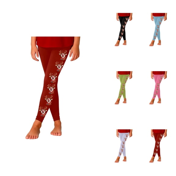 Print High Waist Athletic Jogger Pants for Girls, 3 Pack Cute Baggy Sweatpants with Pockets, Trendy Tween Teen Casual Wear Preppy Clothes for Sports Activities