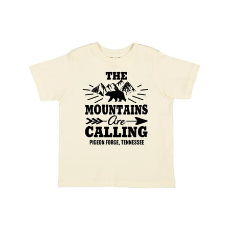 

Inktastic Pigeon Forge Tennessee the Mountains Are Calling Gift Toddler Boy or Toddler Girl T-Shirt