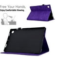 thumbnail image 6 of Allytechgroup Flip Cover Case for Lenovo Tab M10 (3rd Gen) 10.1" TB-328F, Smart Case Auto Sleep Wake Shockproof Kickstand Bumper Magnetic Closure Pen Holder Slim Case for Lenovo Tab M10 10.1",Purple, 6 of 10