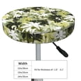 thumbnail image 2 of Goofa Hawaii Palms Printed Stool Covers Round, Waterproof Round Bar Stool Covers Anti-Slip Round Bar Stool Seat Cover with Elastic Bands Durable -12 inch, 2 of 7