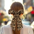 thumbnail image 2 of Unique Bargains 1 Pc Scarf Headband Leopard Print Neck Scarf for Women Yellow, 2 of 5