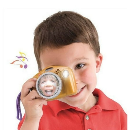 Parents Look At Me Camera with Mirrored Lens Lights & Sound Gold