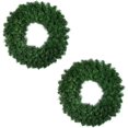 thumbnail image 1 of 16 Inch Canadian Artificial Pine Gifts for Party Decor, Front Door ,Unlit,2 PCS, 1 of 7