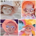 thumbnail image 2 of Gafas de Sol COCOSAND para Bebés, Polarizadas, Flexibles, Estilo Ojo de Gato Rosadas, 0-2 años, 2 of 7
