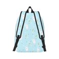 thumbnail image 3 of Balery Cute Bunny Vintage Canvas Backpack for Men and Women - Large Capacity, Durable Travel Laptop Bag for School, Work, Hiking, and Outdoor Activities, 3 of 7