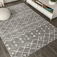 thumbnail image 5 of JONATHAN Y MOROCCAN HYPE 3 x 5 Area Rug, Aksil Moroccan Beni Souk - Gray/Cream, MOH208C-3, 5 of 10