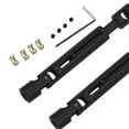 thumbnail image 6 of Almencla 2 Pieces RC Car Drive Shaft 1/12 Metal Drive Shafts Upgrade DIY Durable 69mm-93mm CVD Transmission Joint for MN82 Replacement black, 6 of 7