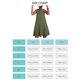 thumbnail image 3 of Vestido sin mangas Amonsee elegante suave suelto dobladillo casual con gradas para el hogar oficina compras citas, 3 of 6