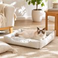 thumbnail image 6 of Leodye 1PCS Water Repellent Fabric Pet Bed with Anti-Slip Dots, All Season Sleeping Mat fors and Small s -19.69x15.75x3.94in, 6 of 7